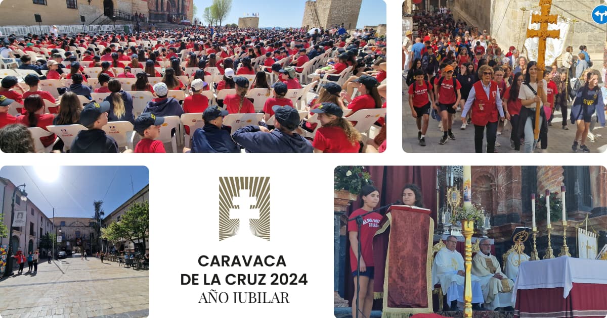 Peregrinación Caravaca de la Cruz - Colegios Fundación Alma Mater
